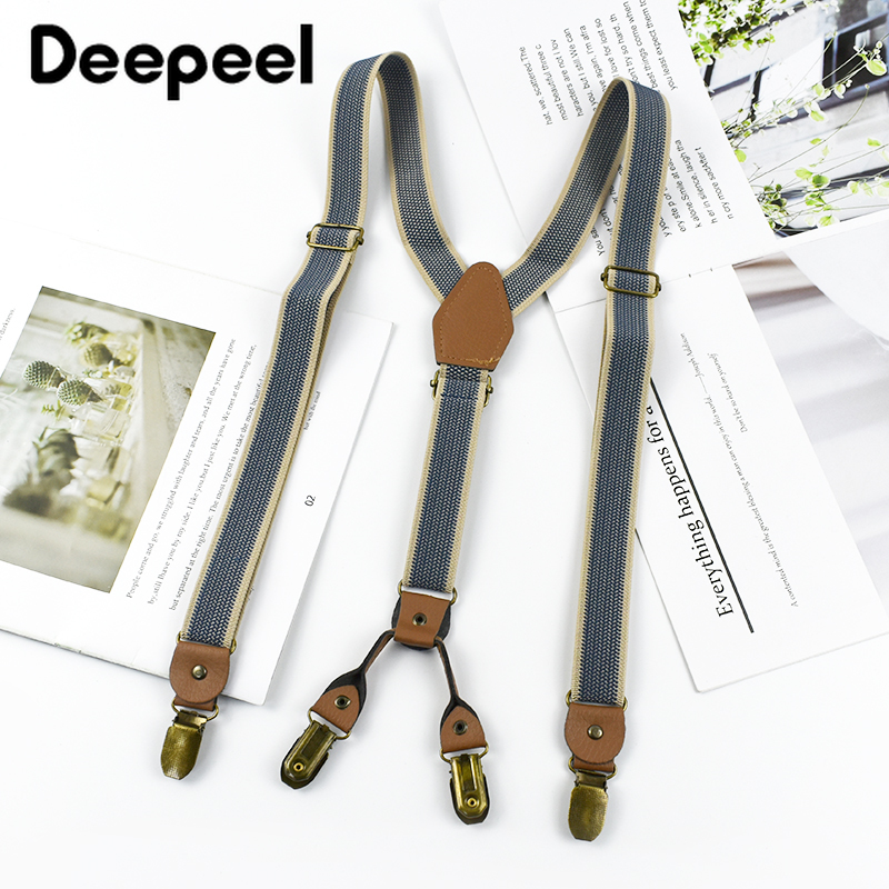 Men'S Accessories Types - 1Pc Deepeel 2/2.5*120cm Retro Heren Bretels
