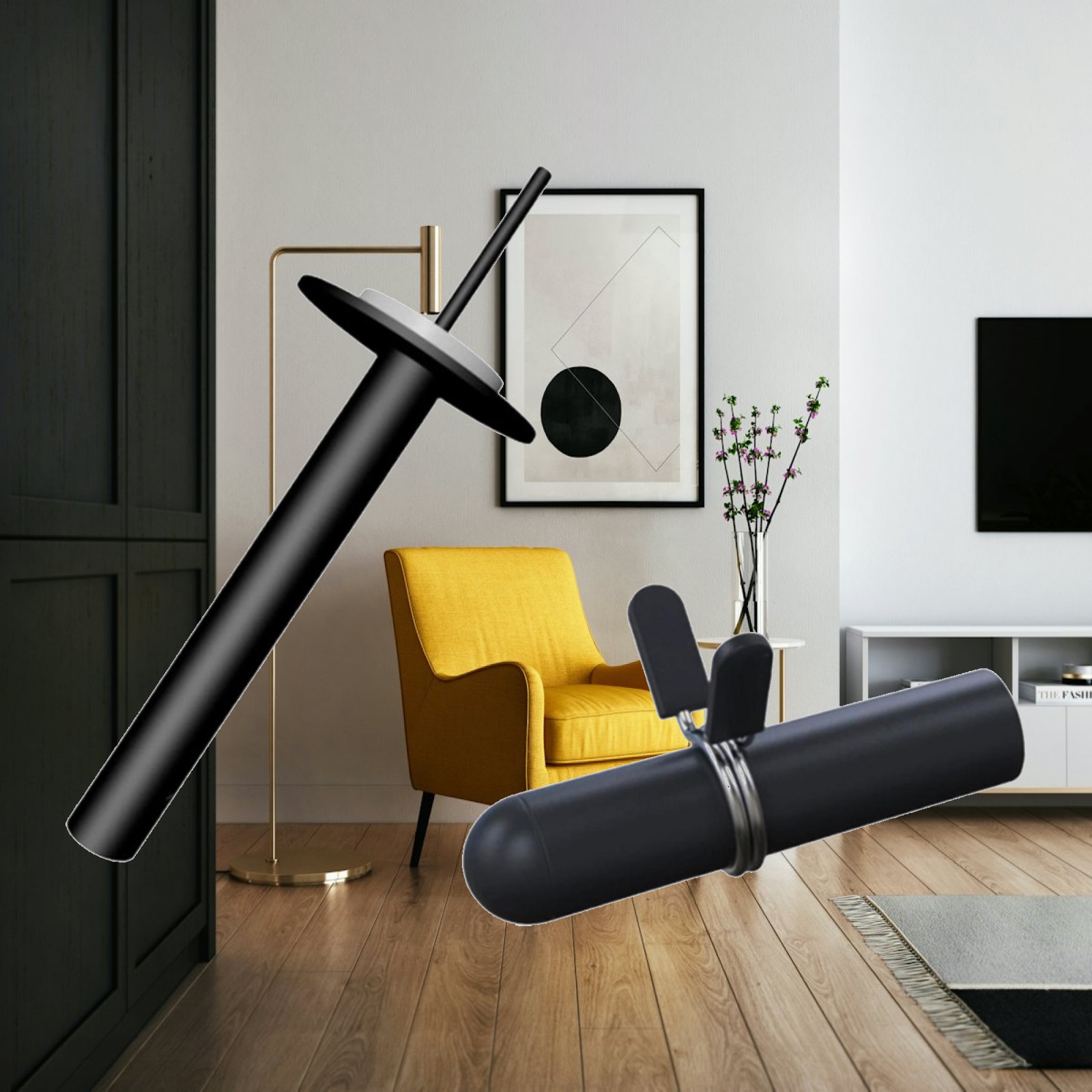Men'S Accessories Types - Stalen gewichtsstapelpen met verstelbare verlengstang voor