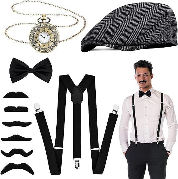 1920S Heren Kostuum Gangster B - Men'S Accessories In The 1920S recensie en prijs