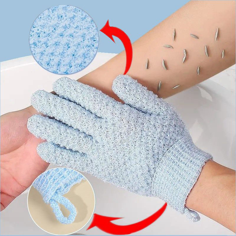 2-delige exfoliërende badhands - Men'S Accessories Types recensie en prijs