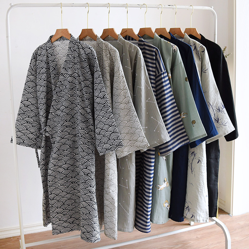 Japanse Puur Katoen Gaas Badja - Men'S Kimono Accessories recensie en prijs